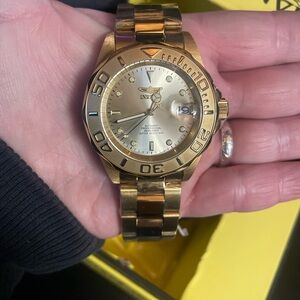 Invicta Gold Men's Watch - brand new with tags!